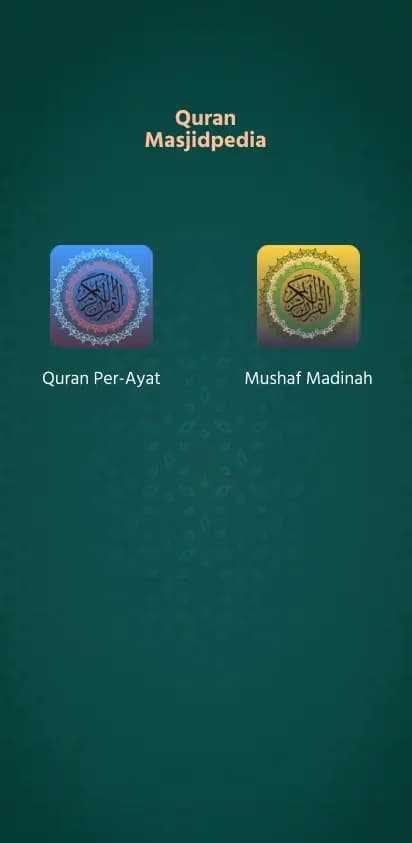 Tampilan Fitur Quran